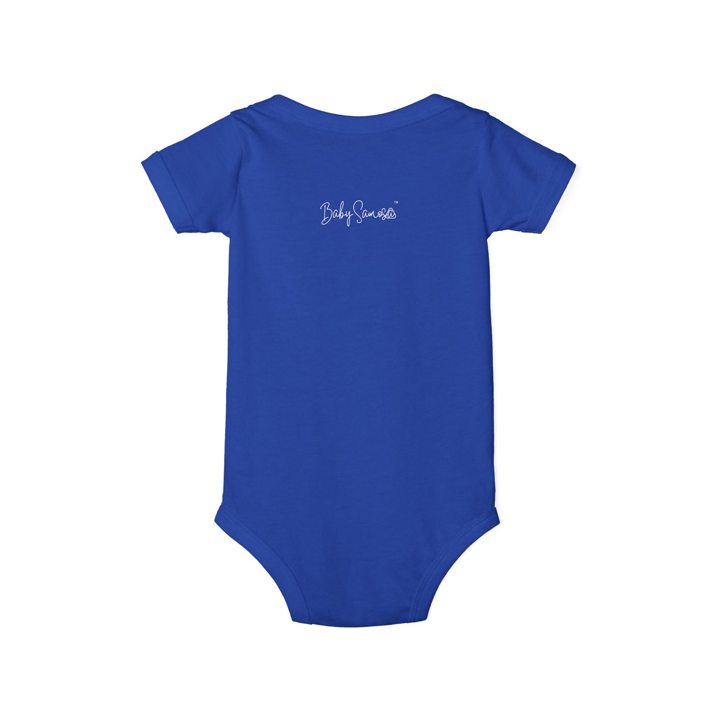 Jalebi Baby in Blue Onesie