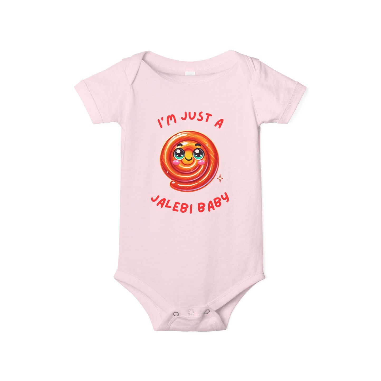 Jalebi Baby in Pink Onesie
