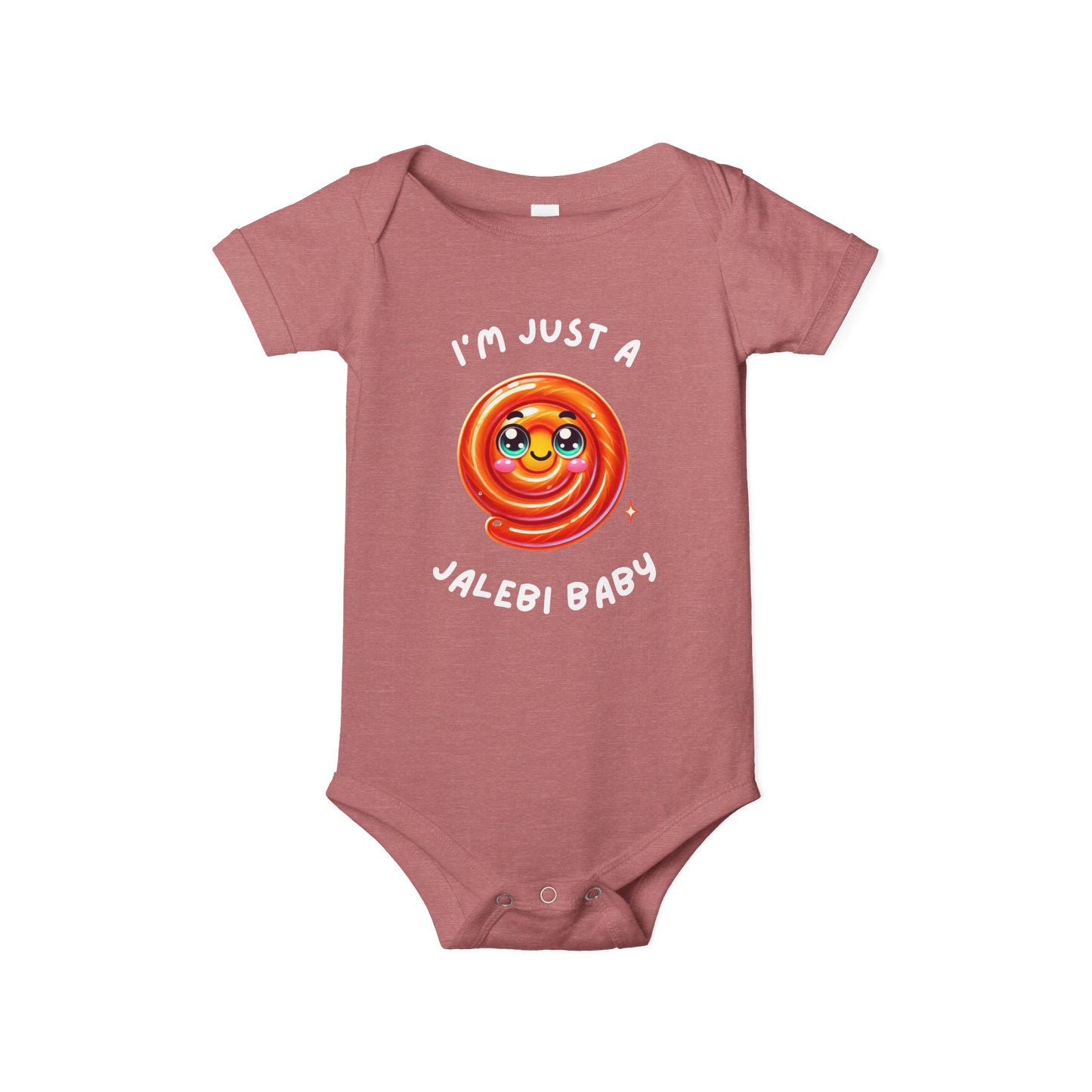 Jalebi Baby in Pink Onesie