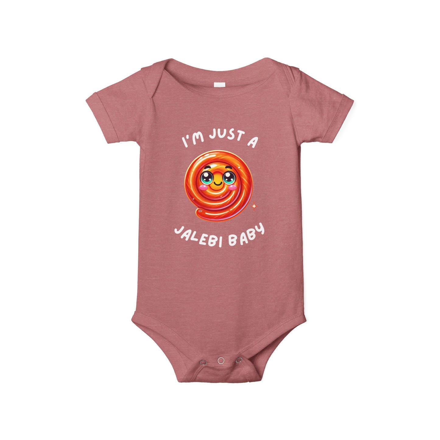 Jalebi Baby in Pink Onesie